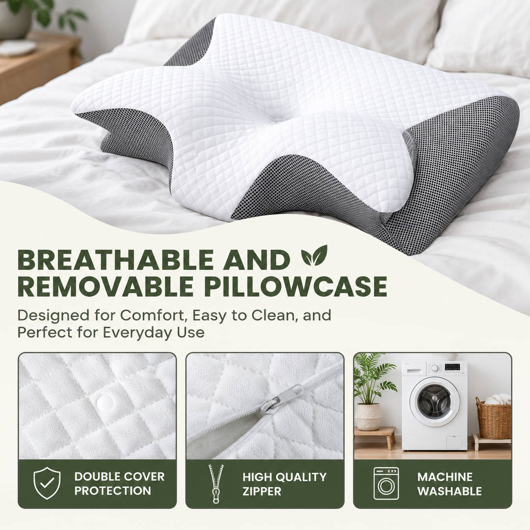 NeckNest™ Ergonomic Pillow