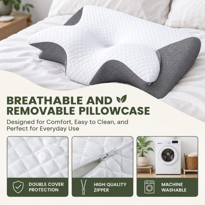 NeckNest™ Ergonomic Pillow