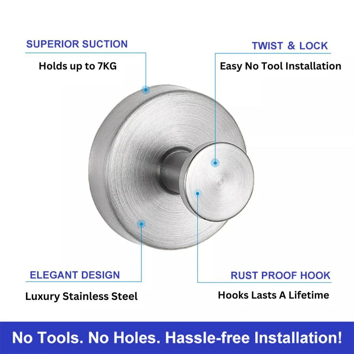 Stainless Steel Secure Hooks