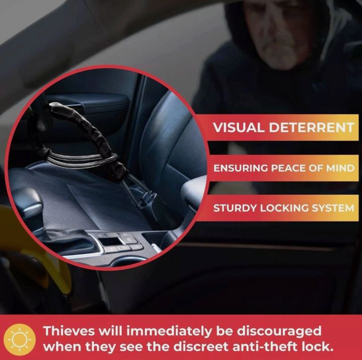 Anti-Theft Steering Wheel Lock